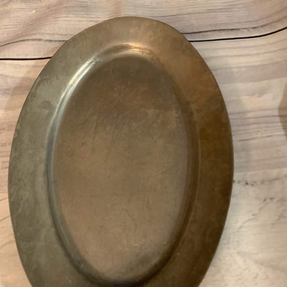 Steak plate with wooden platform ~ set of 4 - Picture 4 of 15